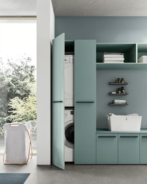STORE STO03 - Wooden laundry room cabinet with hinged doors by Gruppo Geromin - view 3